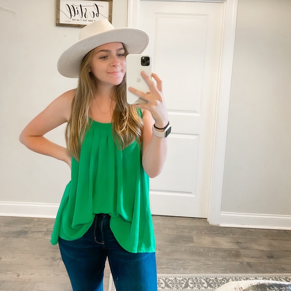 Torrid Tank Top Bright Green Size (1X)